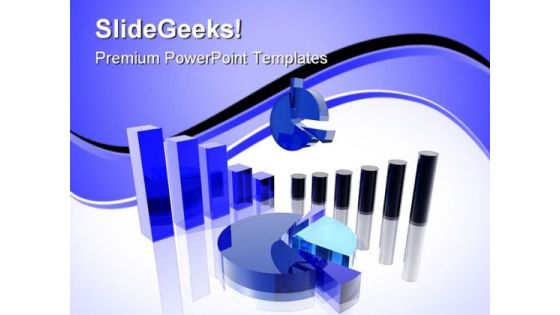 Blue Charts Business PowerPoint Themes And PowerPoint Slides 0511