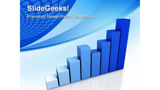 Blue Graph Business PowerPoint Backgrounds And Templates 1210 Blue Graph Business PowerPoint Backgrounds And Templates 1210