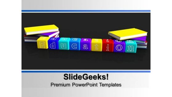 Books And Alphabet Education PowerPoint Templates And PowerPoint Themes 1012 Books And Alphabet Education PowerPoint Templates And PowerPoint Themes 1012