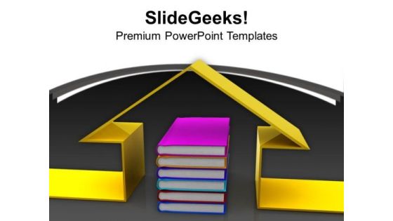Books Under The House Conceptually Children PowerPoint Templates Ppt Backgrounds For Slides 0113 Books Under The House Conceptually Children PowerPoint Templates Ppt Backgrounds For Slides 0113