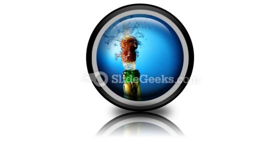 Bottle Of Champagne PowerPoint Icon Cc Bottle Of Champagne PowerPoint Icon Cc