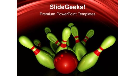 Bowling Game PowerPoint Templates And PowerPoint Themes 0512 Bowling Game PowerPoint Templates And PowerPoint Themes 0512