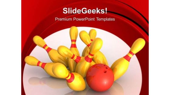 Bowling Game Success PowerPoint Templates And PowerPoint Themes 0512 Bowling Game Success PowerPoint Templates And PowerPoint Themes 0512