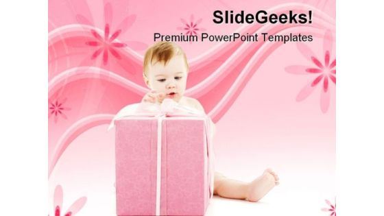 Boy With Gift Festival PowerPoint Templates And PowerPoint Backgrounds 0511 Boy With Gift Festival PowerPoint Templates And PowerPoint Backgrounds 0511