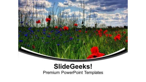 Bradenburg With Fields And Flowers PowerPoint Templates Ppt Backgrounds For Slides 0613 Bradenburg With Fields And Flowers PowerPoint Templates Ppt Backgrounds For Slides 0613