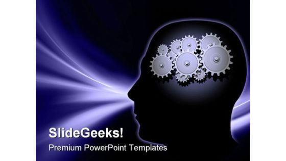 Brain Gears Science PowerPoint Templates And PowerPoint Backgrounds 0211 Brain Gears Science PowerPoint Templates And PowerPoint Backgrounds 0211