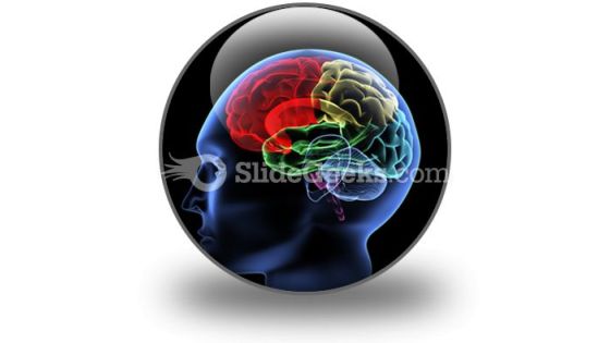 Brain PowerPoint Icon C