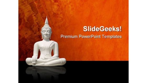 Buddha Religion PowerPoint Templates And PowerPoint Backgrounds 0511