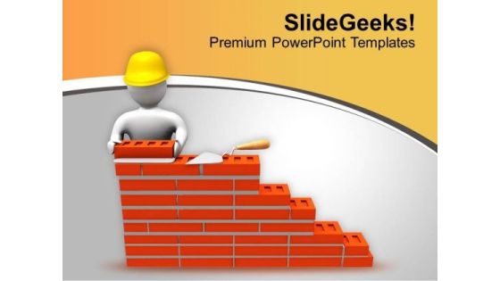 Build The Wall Of Fame PowerPoint Templates Ppt Backgrounds For Slides 0613 Build The Wall Of Fame PowerPoint Templates Ppt Backgrounds For Slides 0613