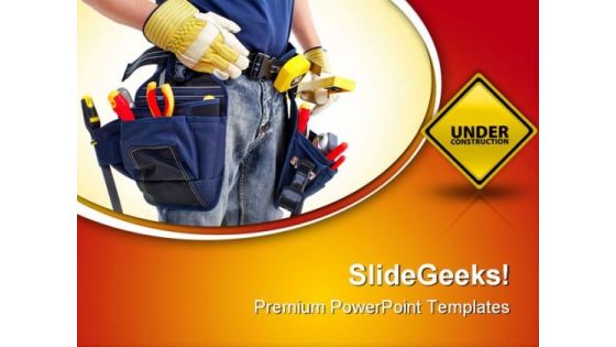 Builder Construction PowerPoint Themes And PowerPoint Slides 0511 Builder Construction PowerPoint Themes And PowerPoint Slides 0511