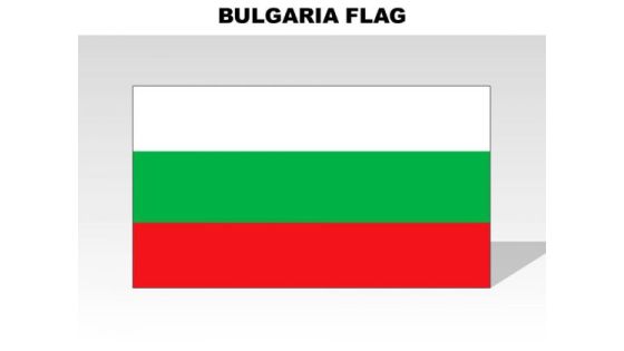 Bulgaria Country PowerPoint Flags