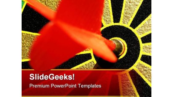 Bulls Eye Game PowerPoint Themes And PowerPoint Slides 0511 Bulls Eye Game PowerPoint Themes And PowerPoint Slides 0511