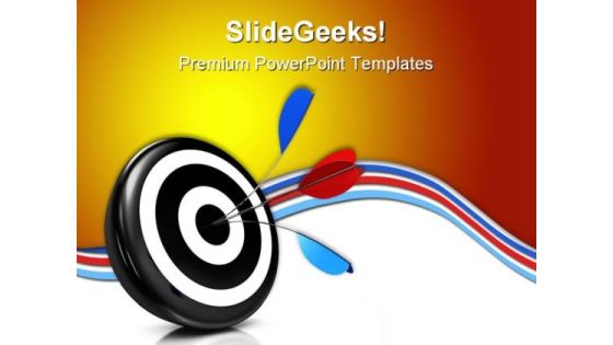 Bulls Eye Target Business PowerPoint Themes And PowerPoint Slides 0511 Bulls Eye Target Business PowerPoint Themes And PowerPoint Slides 0511