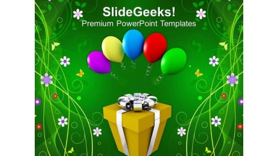 Bunch Of Balloons With Gift Decoration Holidays PowerPoint Templates Ppt Backgrounds For Slides 1112 Bunch Of Balloons With Gift Decoration Holidays PowerPoint Templates Ppt Backgrounds For Slides 1112