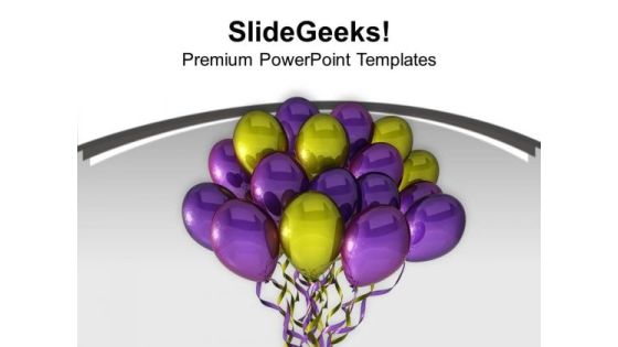 Bunch Of Colorful Balloons PowerPoint Templates Ppt Backgrounds For Slides 0713 Bunch Of Colorful Balloons PowerPoint Templates Ppt Backgrounds For Slides 0713