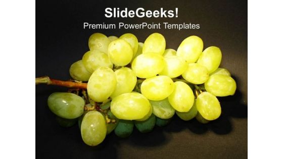 Bunch Of Grapes Over Black Background PowerPoint Templates Ppt Backgrounds For Slides 1212 Bunch Of Grapes Over Black Background PowerPoint Templates Ppt Backgrounds For Slides 1212