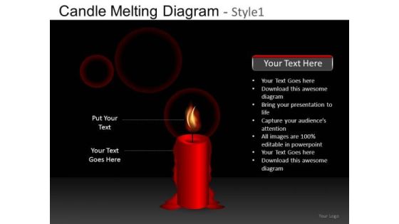 Burning Candle PowerPoint Templates Burning Candle PowerPoint Templates