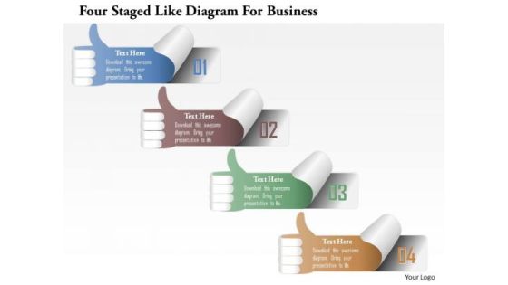 Busines Diagram Four Staged Like Diagram For Business Presentation Template Busines Diagram Four Staged Like Diagram For Business Presentation Template