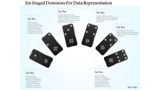 Busines Diagram Six Staged Dominoes For Data Representation Presentation Template Busines Diagram Six Staged Dominoes For Data Representation Presentation Template