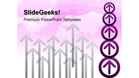 Business Arrows Global PowerPoint Templates And PowerPoint Themes 0512