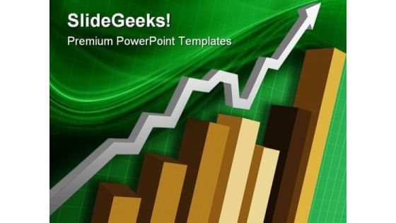 Business Bar Graph Arrow Success PowerPoint Themes And PowerPoint Slides 0511 Business Bar Graph Arrow Success PowerPoint Themes And PowerPoint Slides 0511