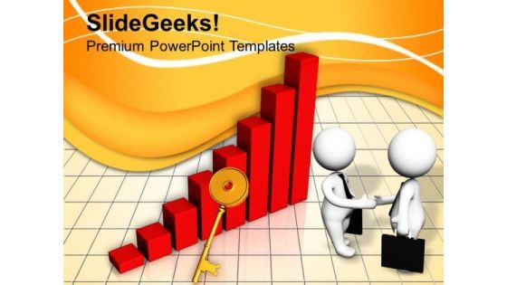 Business Bar Graph With Success Key PowerPoint Templates Ppt Backgrounds For Slides 0613 Business Bar Graph With Success Key PowerPoint Templates Ppt Backgrounds For Slides 0613