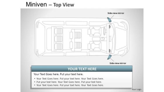 Business Blue Minivan Top View PowerPoint Slides And Ppt Diagram Templates Business Blue Minivan Top View PowerPoint Slides And Ppt Diagram Templates