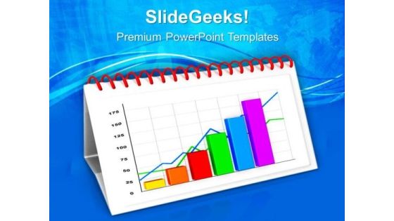 Business Calendar With Growing Chart PowerPoint Templates Ppt Backgrounds For Slides 0613 Business Calendar With Growing Chart PowerPoint Templates Ppt Backgrounds For Slides 0613