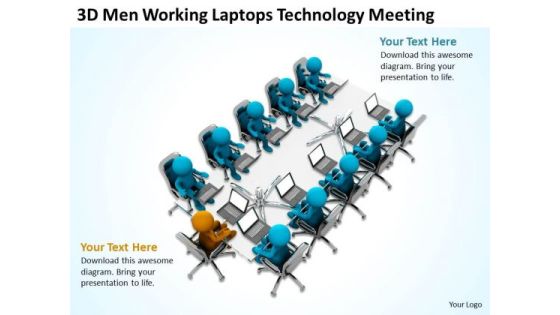 Business Charts Examples 3d Men Working Laptops Technology Meeting PowerPoint Templates Business Charts Examples 3d Men Working Laptops Technology Meeting PowerPoint Templates