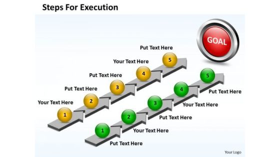Business Charts PowerPoint Templates Parallelized Steps For Execution Of Plan Business Charts PowerPoint Templates Parallelized Steps For Execution Of Plan