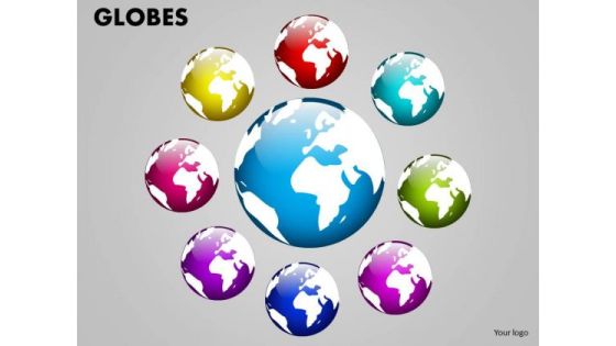 Business Circle Charts PowerPoint Templates Business Globes Ppt Slides