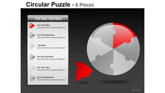 Business Circular Puzzle 6 Pieces PowerPoint Slides And Ppt Diagram Templates Business Circular Puzzle 6 Pieces PowerPoint Slides And Ppt Diagram Templates