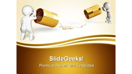 Business Communication PowerPoint Themes And PowerPoint Slides 0411