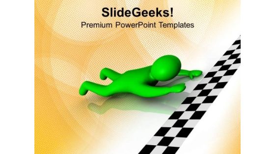 Business Competition Almost At Finish Line PowerPoint Templates Ppt Backgrounds For Slides 0813 Business Competition Almost At Finish Line PowerPoint Templates Ppt Backgrounds For Slides 0813