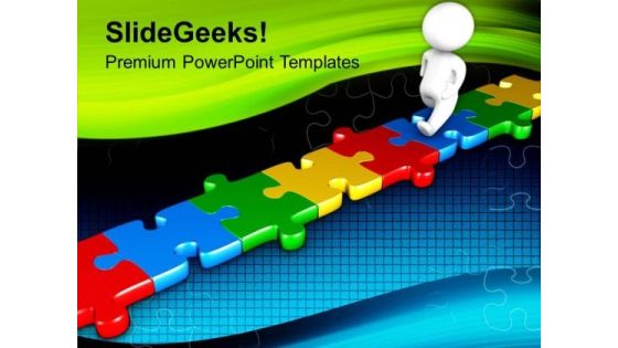 Business Concept With Jigsaw Puzzles PowerPoint Templates Ppt Backgrounds For Slides 0413 Business Concept With Jigsaw Puzzles PowerPoint Templates Ppt Backgrounds For Slides 0413