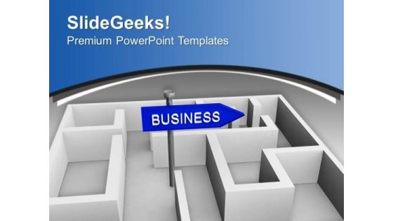 Business Concept With Labyrinth PowerPoint Templates Ppt Backgrounds For Slides 0213 Business Concept With Labyrinth PowerPoint Templates Ppt Backgrounds For Slides 0213