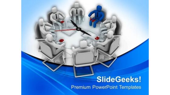 Business Conference With Time Management PowerPoint Templates Ppt Backgrounds For Slides 0413 Business Conference With Time Management PowerPoint Templates Ppt Backgrounds For Slides 0413