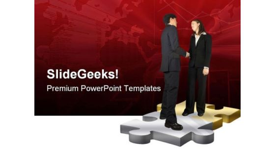 Business Couple Handshake PowerPoint Themes And PowerPoint Slides 0511 Business Couple Handshake PowerPoint Themes And PowerPoint Slides 0511