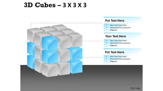 Business Cycle Diagram 3d Cubes 3x3x3 Business Framework Model Business Cycle Diagram 3d Cubes 3x3x3 Business Framework Model