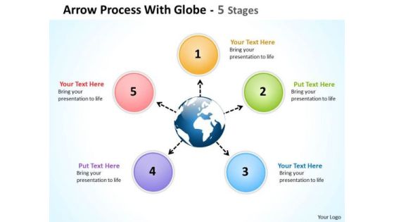 Business Cycle Diagram Arrow Process With Globe 5 Stages Sales Diagram Business Cycle Diagram Arrow Process With Globe 5 Stages Sales Diagram