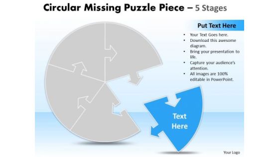 Business Cycle Diagram Circular Missing Puzzle Piece 5 Stages Marketing Diagram Business Cycle Diagram Circular Missing Puzzle Piece 5 Stages Marketing Diagram