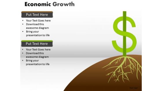 Business Cycle Diagram Economic Growth Business Diagram