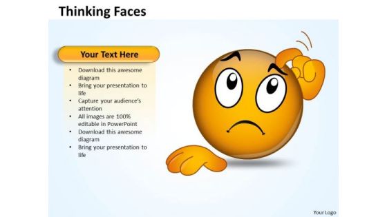 Business Cycle Diagram Thinking Faces Marketing Diagram Business Cycle Diagram Thinking Faces Marketing Diagram