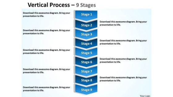 Business Cycle Diagram Vertical Process 9 Stages Consulting Diagram Business Cycle Diagram Vertical Process 9 Stages Consulting Diagram