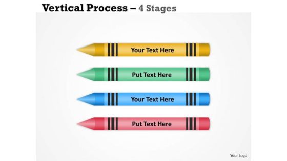 Business Cycle Diagram Vertical Process Four Stages Diagram Sales Diagram