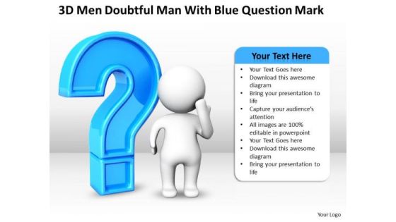 Business Development Process Diagram Doubtful Man With Blue Question Mark PowerPoint Templates Business Development Process Diagram Doubtful Man With Blue Question Mark PowerPoint Templates