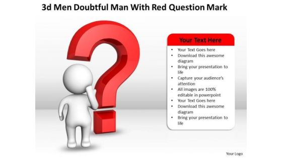 Business Development Process Diagram Doubtful Man With Red Question Mark PowerPoint Templates Business Development Process Diagram Doubtful Man With Red Question Mark PowerPoint Templates