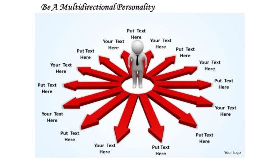 Business Development Strategy Be Multidirectional Personality 3d Characters Business Development Strategy Be Multidirectional Personality 3d Characters