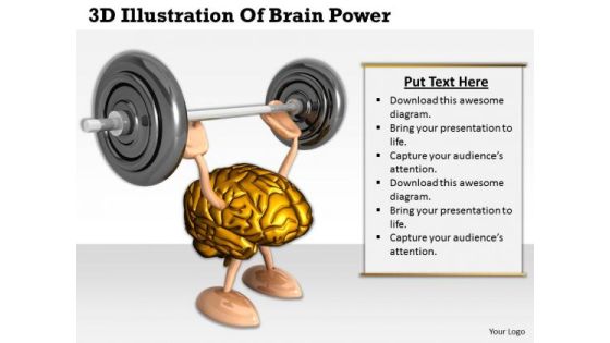 Business Development Strategy Template 3d Illustration Of Brain Power Photos Business Development Strategy Template 3d Illustration Of Brain Power Photos