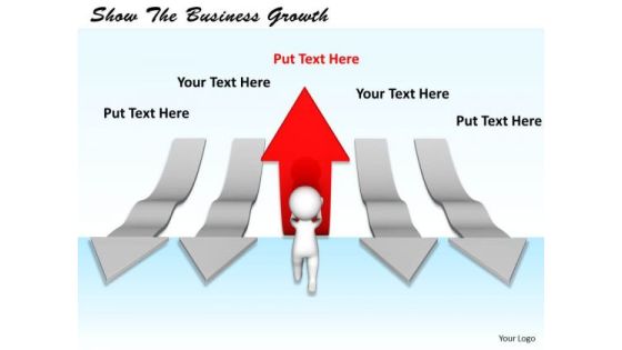 Business Development Strategy Template Show The Growth Concept